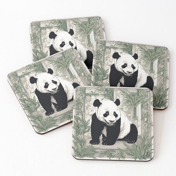 Artikelvorschau, Panda, Pandas Leben, entworfen und verkauft von GOLDENGARDENART.