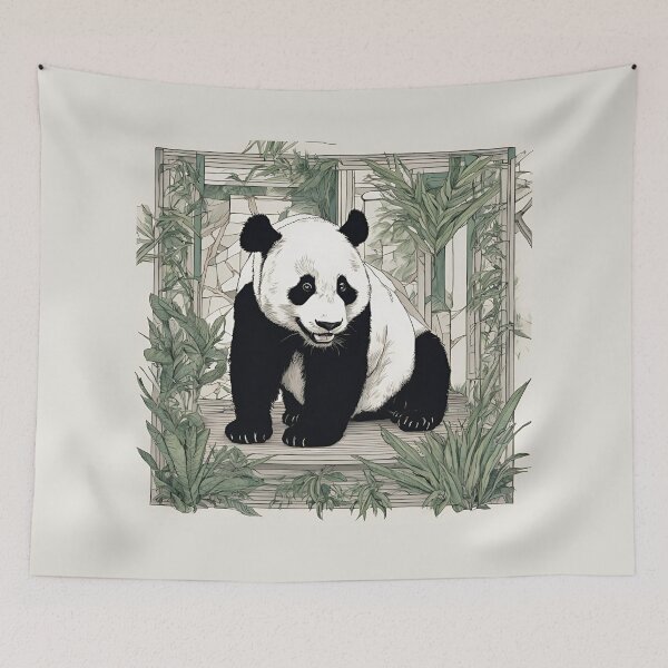 Item preview, Panda, la vida del panda, designed and sold by GOLDENGARDENART.