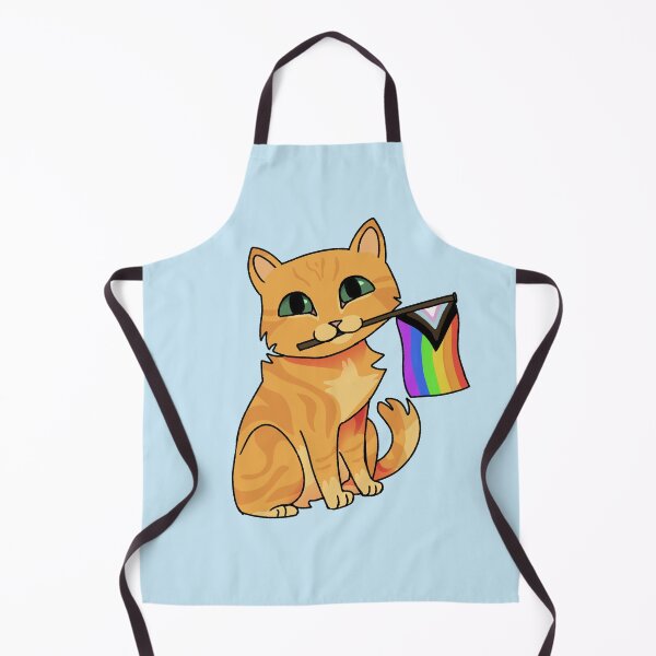 Aperçu de l'œuvre Chat orange Progress Pride créée et vendue par saltjart.