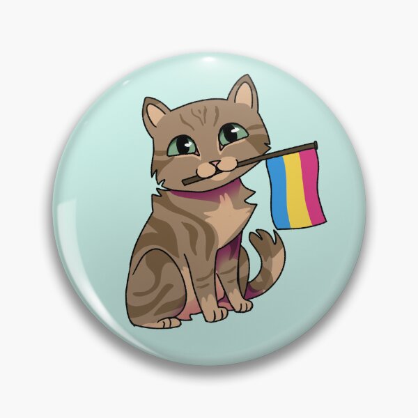 Item preview, Pansexual Pride Brown Tabby Cat designed and sold by saltjart.