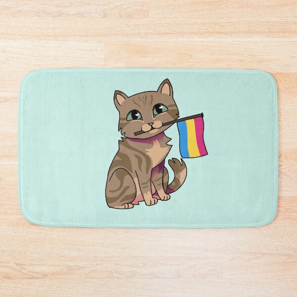 Item preview, Pansexual Pride Brown Tabby Cat designed and sold by saltjart.
