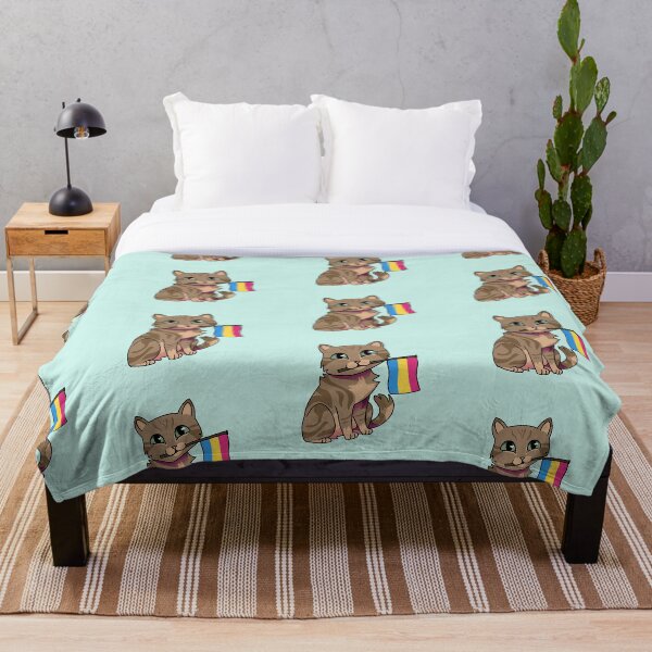 Item preview, Pansexual Pride Brown Tabby Cat designed and sold by saltjart.