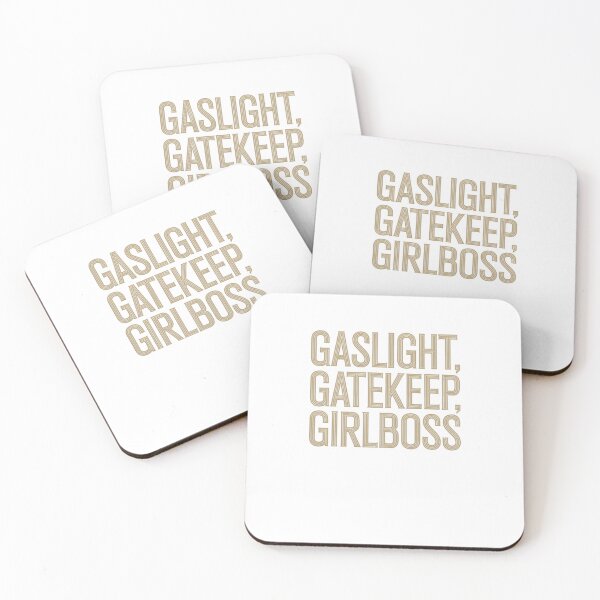 Item preview, gaslight, gatekeep, girlboss designed and sold by Mateusz Majcherek.