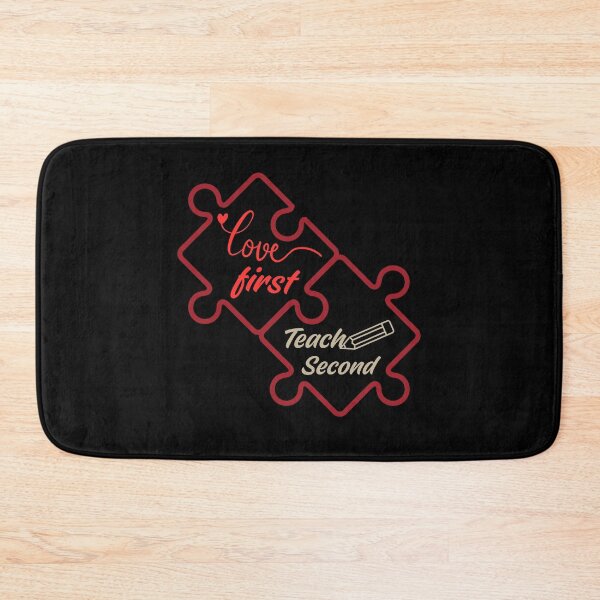 Item preview, Love first teach second teacher valentines designed and sold by Ela-graphicwiz.