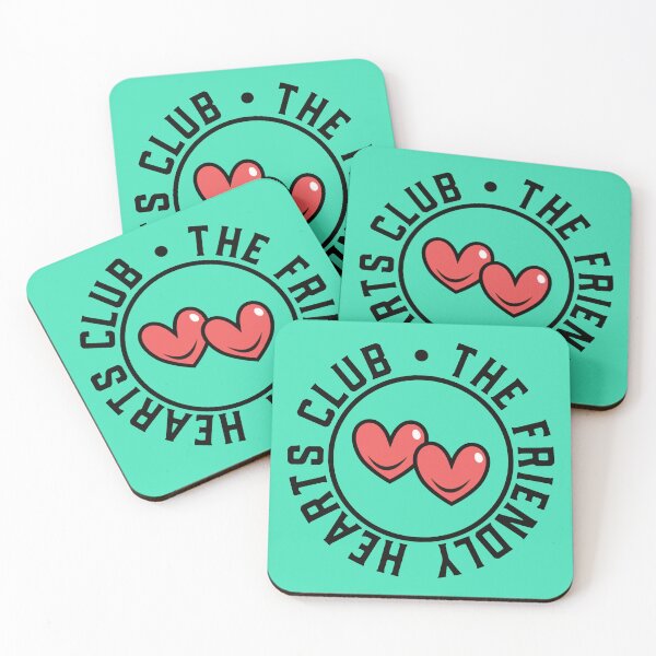 Item preview, The Friendly Hearts Club designed and sold by artillustrate.