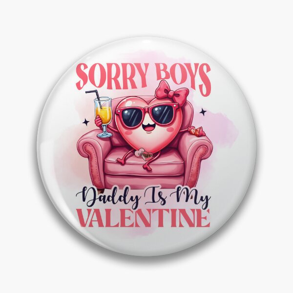 Artikelvorschau, Papas Mädchen Valentinstag Design entworfen und verkauft von LOLThreads.