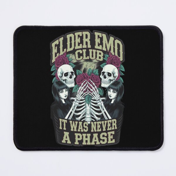 Item preview, Elder Emo Club It Was Never A Phase designed and sold by Redgiant87x.