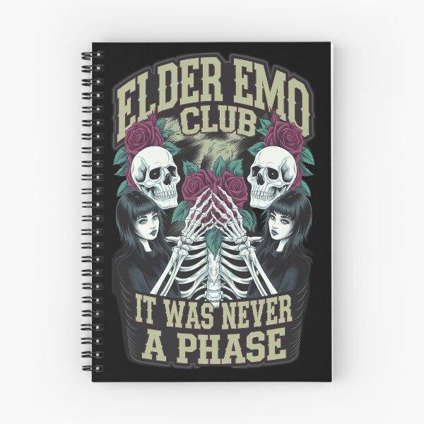 Item preview, Elder Emo Club It Was Never A Phase designed and sold by Redgiant87x.