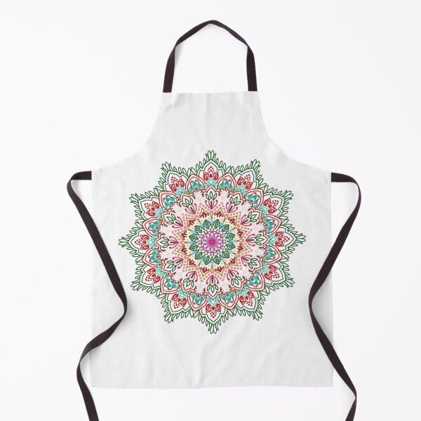 Item preview, Floral Mandala Tribal Indian Design designed and sold by cosmiccircles01.