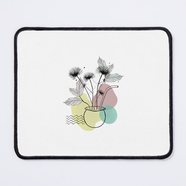 Item preview, Yerba Mate Vase Minimalist art designed and sold by Domiska.