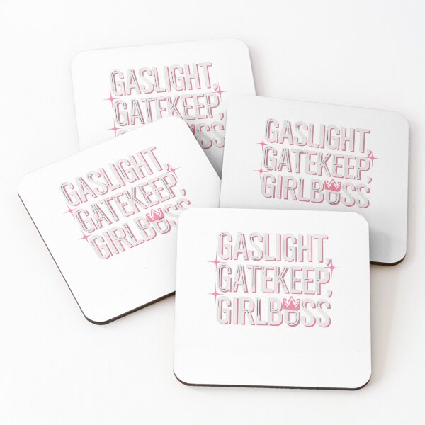 Item preview, gaslight, gatekeep, girlboss designed and sold by Mateusz Majcherek.