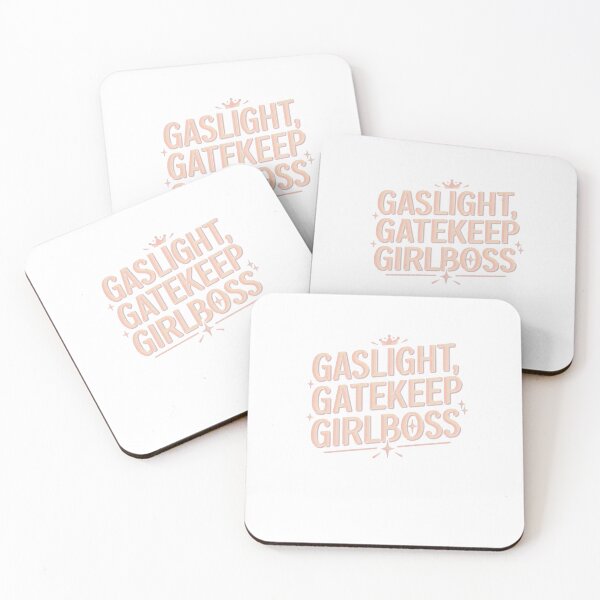 Item preview, gaslight, gatekeep, girlboss designed and sold by Mateusz Majcherek.