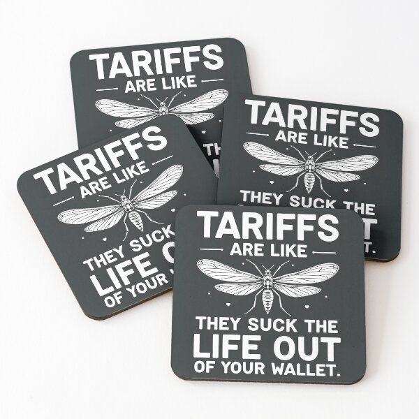 Item preview, Tariffs Suck Like Mosquitoes - Funny Tariffs Design designed and sold by CelestialAllure.