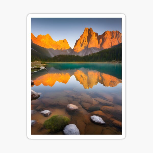 Mountain Sticker
