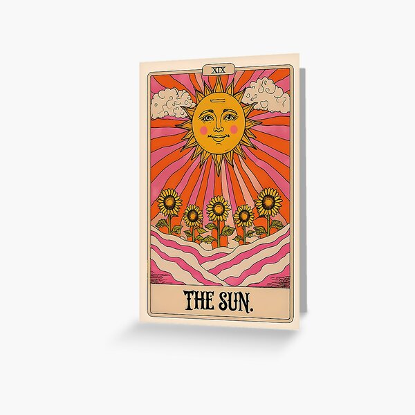 Artikel-Vorschau von Die Sun Tarot Karte, designt und verkauft von Willowdoodlesuk.