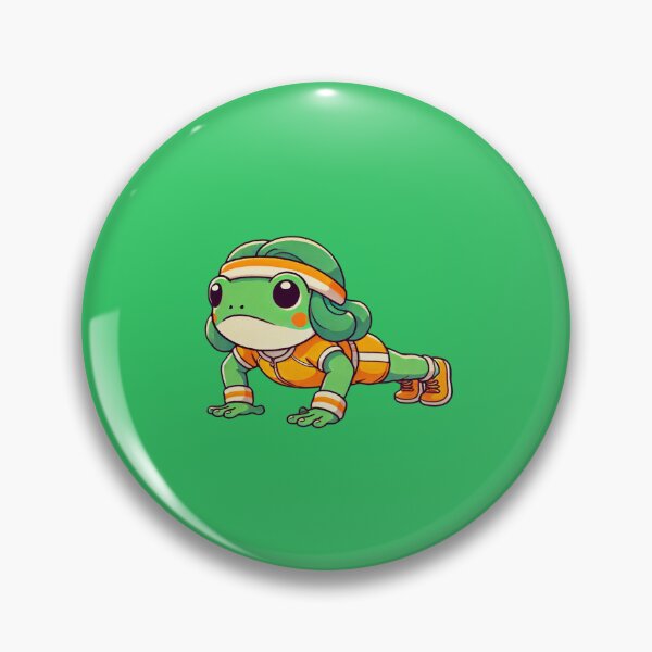 Item preview, Fitness Frog - Motivation in every workout designed and sold by ATOTI.