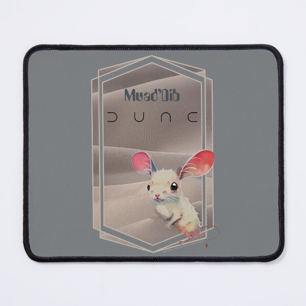 Item preview, DUNE. Sand Mouse (gray background) designed and sold by bekksa.