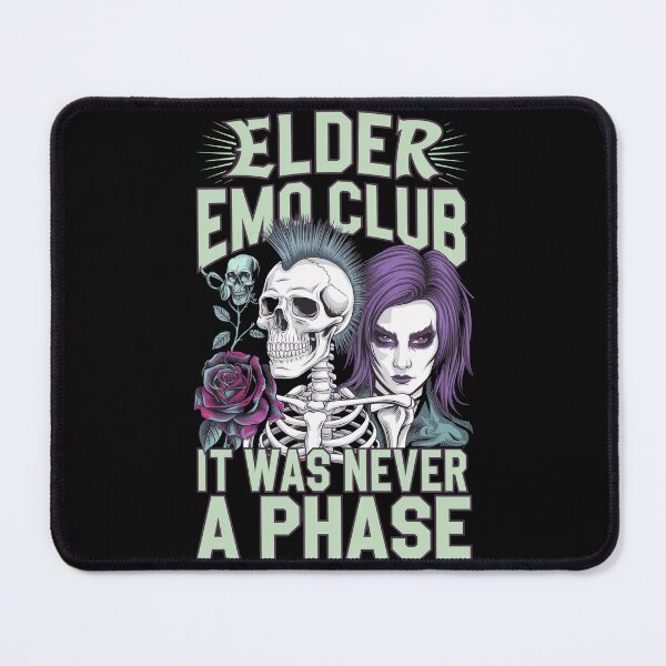 Item preview, Elder Emo Club It Was Never A Phase designed and sold by Redgiant87x.