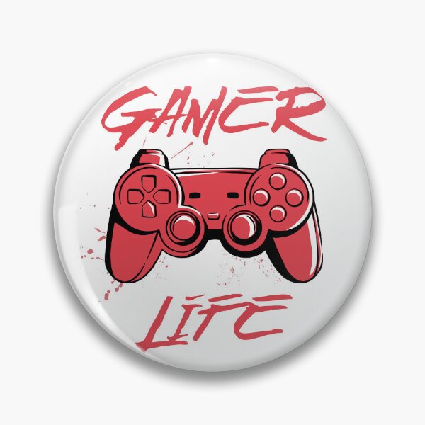 Item preview, Vida de jugador juegos rojos designed and sold by TeerifficTees4U.