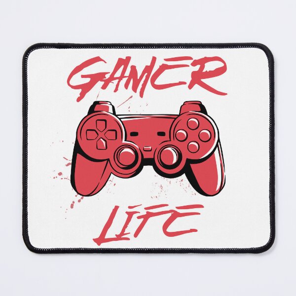 Item preview, Gamer Life red gaming designed and sold by TeerifficTees4U.
