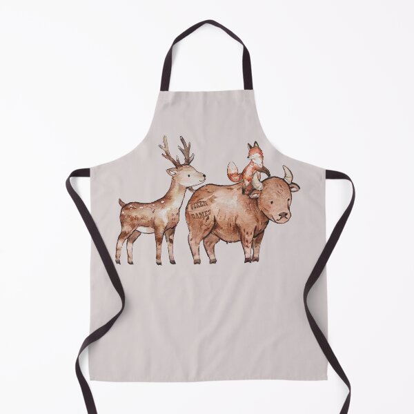 Item preview, Watercolor Stag and Vixen riding a Bull designed and sold by Vixen-Games.