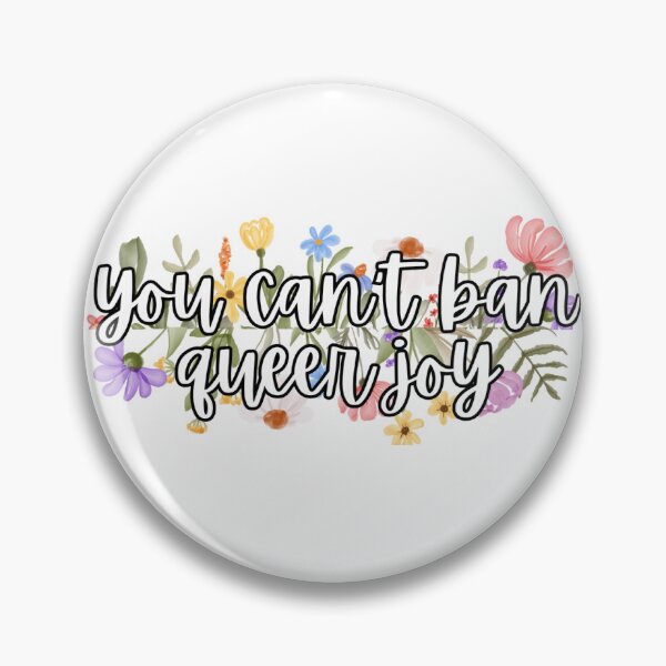 Item preview, You Can't Ban Queer Joy Watercolor designed and sold by Taylor Angsioco.