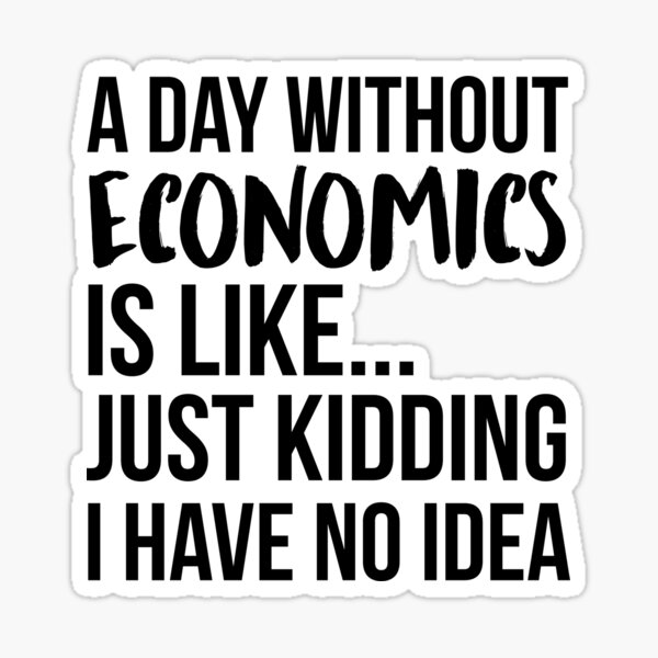 Economics Stickers Redbubble