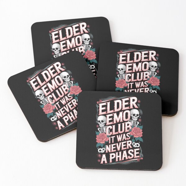 Item preview, Elder Emo Club It Was Never A Phase designed and sold by Redgiant87x.