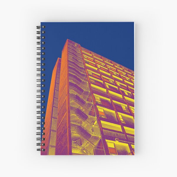 Park Hill Popart Part 3 of 6 Spiral Notebook