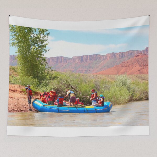 Item preview, Blue raft, Colorado River, Utah designed and sold by FranWest.