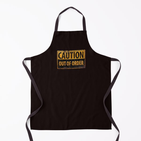 Item preview, Caution Out Of Order - Danger Metal Look Sign designed and sold by 26-Characters.