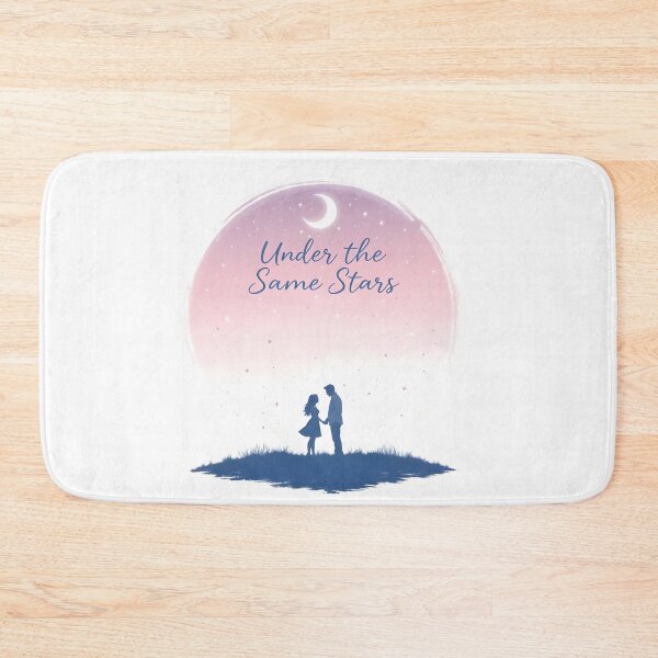 Item preview, Under the Starry Sky - Minimalist Pastel Valentine’s Day Couple Illustration designed and sold by AnnDesignStudio.
