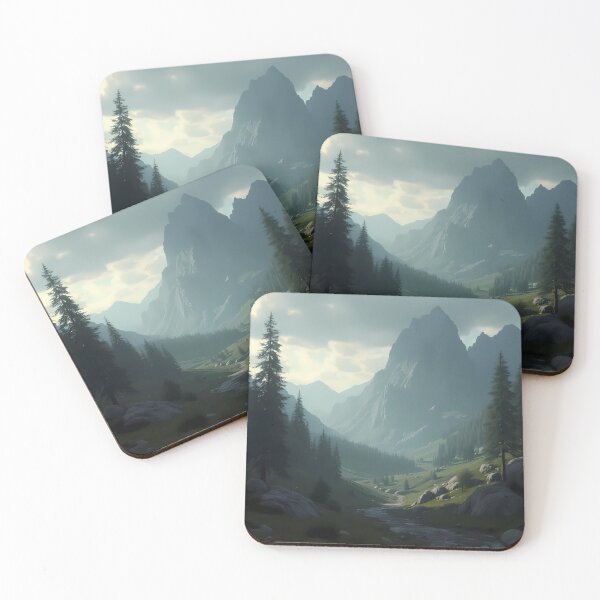 Item preview, Misty Highland Valley – Inspired by Skyrim designed and sold by somethingcreative.