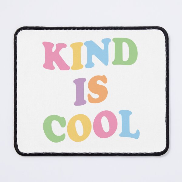 Item preview, KIND IS COOL Dopamine Happy Love Graphic Print designed and sold by fancysarah.
