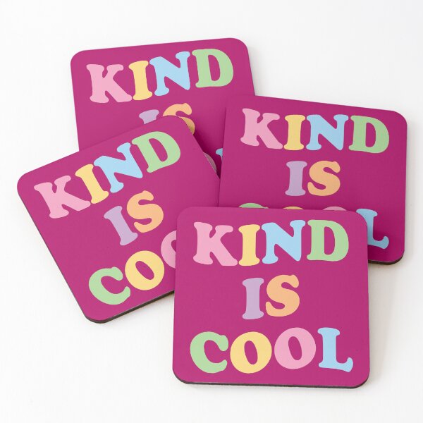 Item preview, KIND IS COOL Dopamine Happy Love Graphic Print designed and sold by fancysarah.