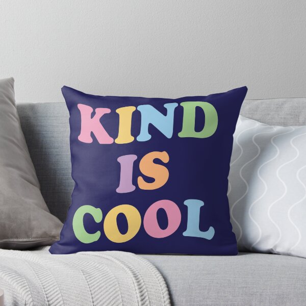 Item preview, KIND IS COOL Dopamine Happy Love Graphic Print designed and sold by fancysarah.