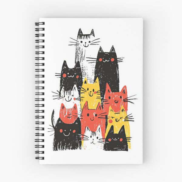 Item preview, Expressive Cat Portraits With Dynamic Playful Color Blocks designed and sold by Piotrek0001.