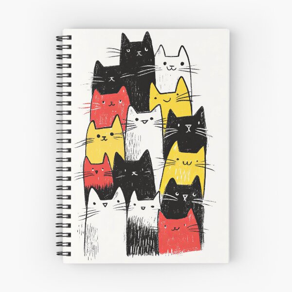 Item preview, Vintage-Inspired Cat Illustrations With Striking Bold Graphic Accents designed and sold by Piotrek0001.