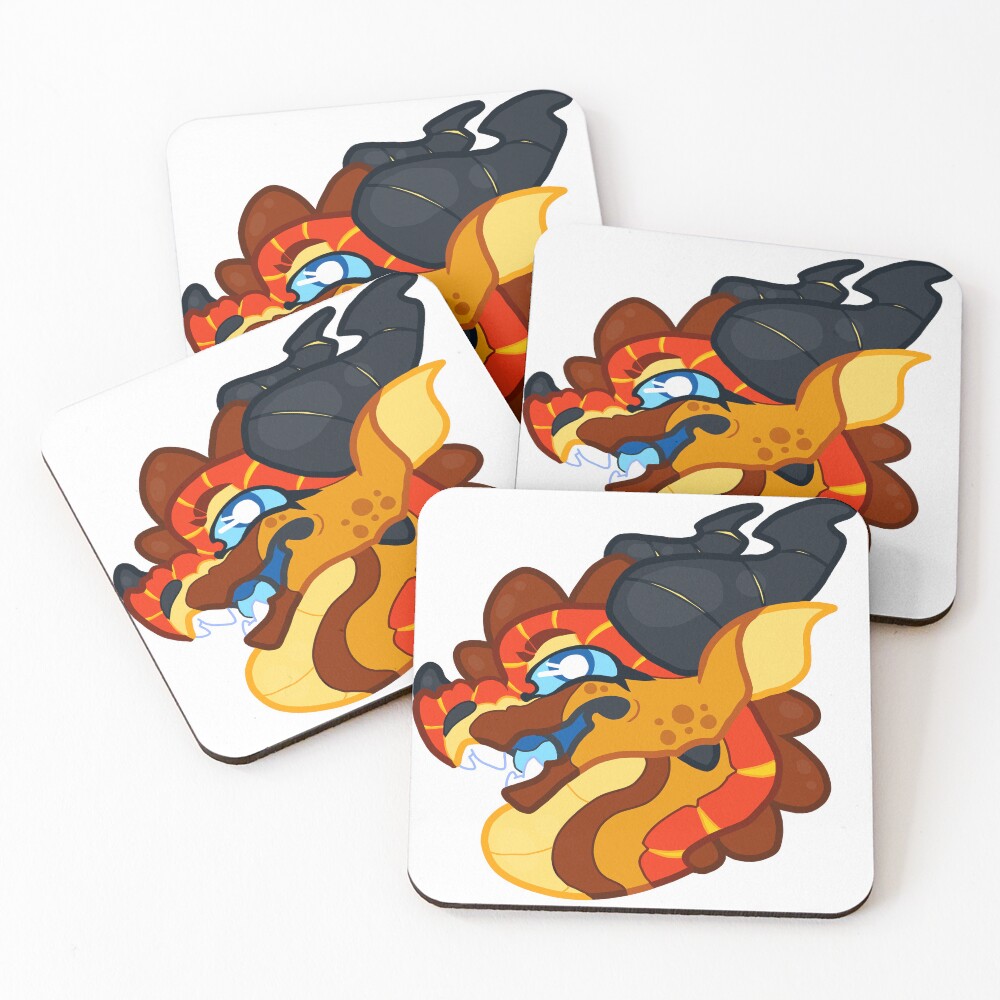 Item preview, Coasters (Set of 4) designed and sold by LetteSpaghetti.