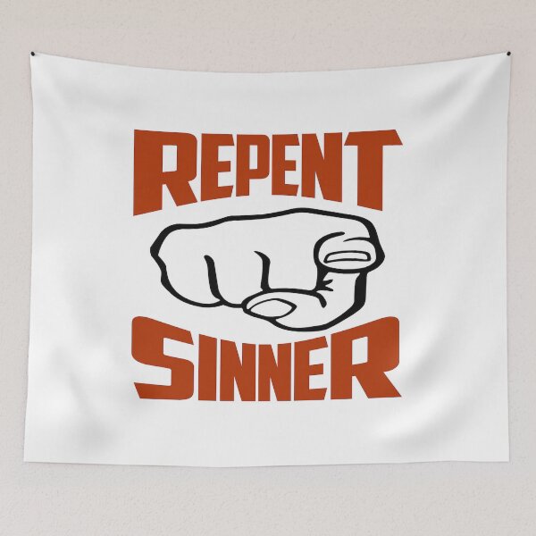 Item preview, Repent Sinner designed and sold by mishandedd.