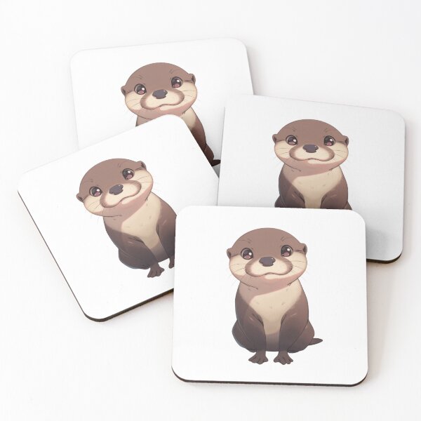 Item preview, Your cute happy friend otter designed and sold by PatternFly.