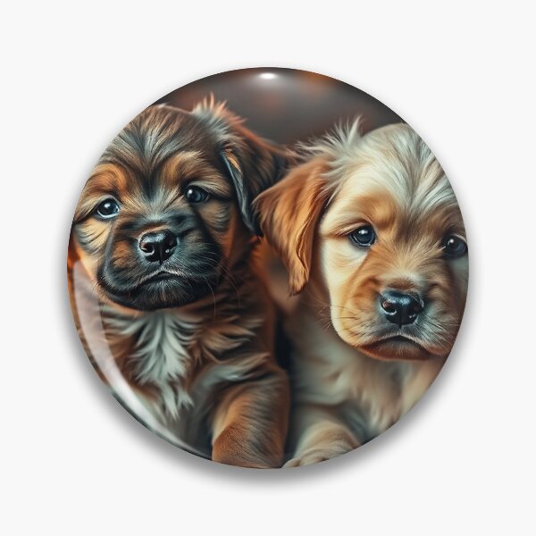 Item preview, Cute Puppy Brothers designed and sold by Skye Ryan-Evans.