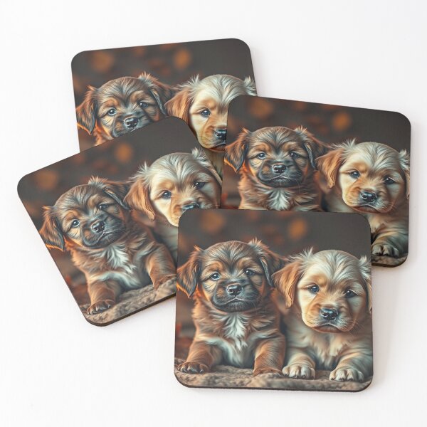 Item preview, Cute Puppy Brothers designed and sold by Skye Ryan-Evans.