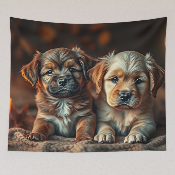 Item preview, Cute Puppy Brothers designed and sold by Skye Ryan-Evans.