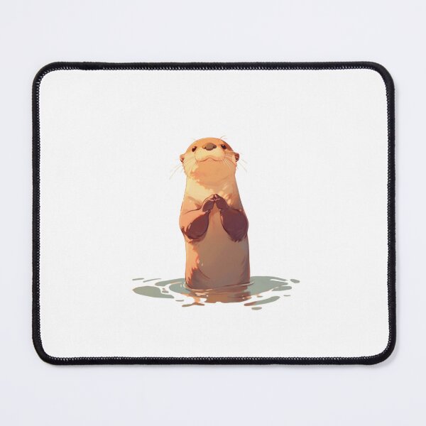 Item preview, Your cute happy friend otter designed and sold by PatternFly.