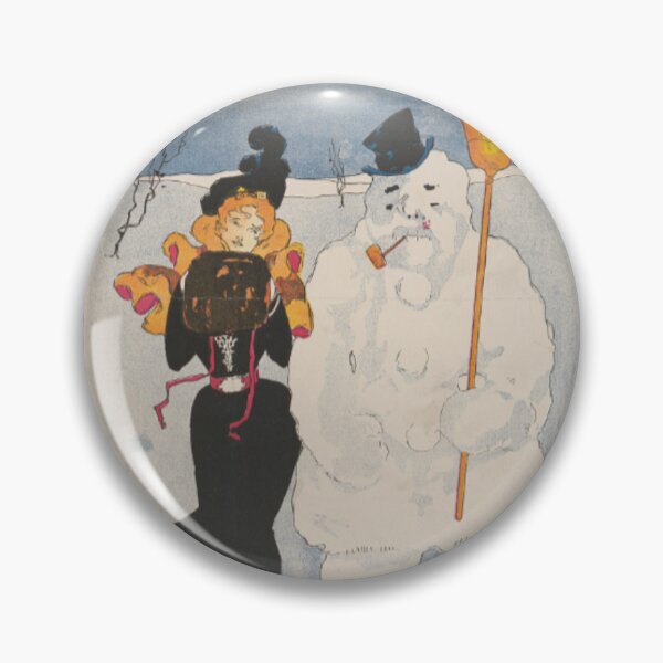 Item preview, Winter Snowman Print designed and sold by TwoSpiralsDesigns.