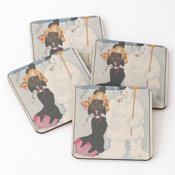Item preview, Winter Snowman Print designed and sold by TwoSpiralsDesigns.