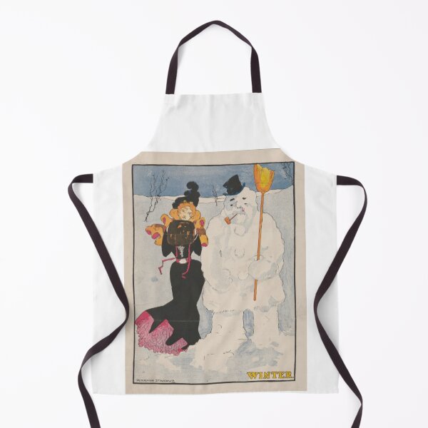 Item preview, Winter Snowman Print designed and sold by TwoSpiralsDesigns.