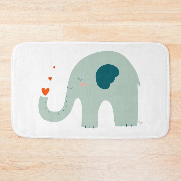 Item preview, Cute Lovely Baby Elephant Art designed and sold by coloringmaye.