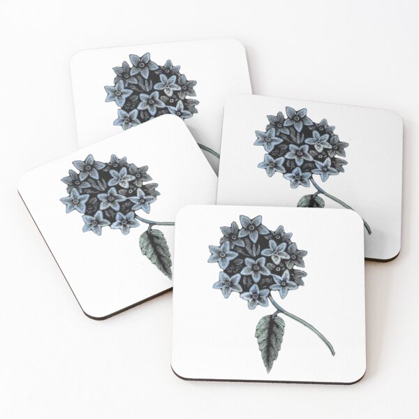 Item preview, Blue Flower Bunch Illustration  designed and sold by HawthorneFlame.